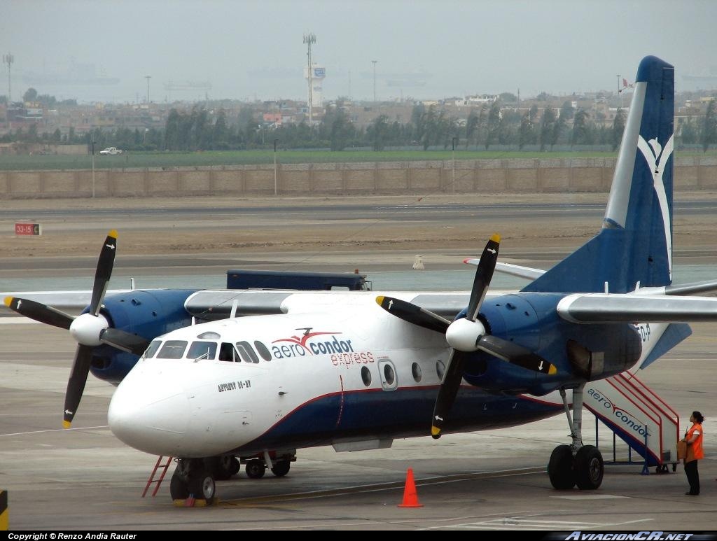 OB-1650-P - Antonov AN-24 - Aero Cóndor Perú