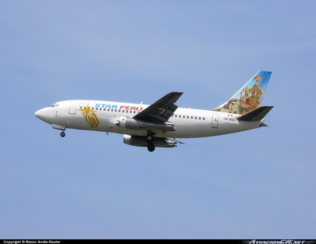 OB-1823 - Boeing 737-2T2(Adv) - Star Perú