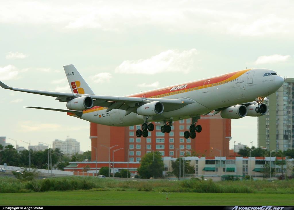 EC-GGS - Airbus A340-313 - Iberia
