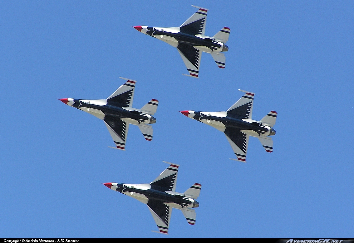 87-0325 - Lookheed Martin F-16C Fighting Falcon - USAF Thunderbirds