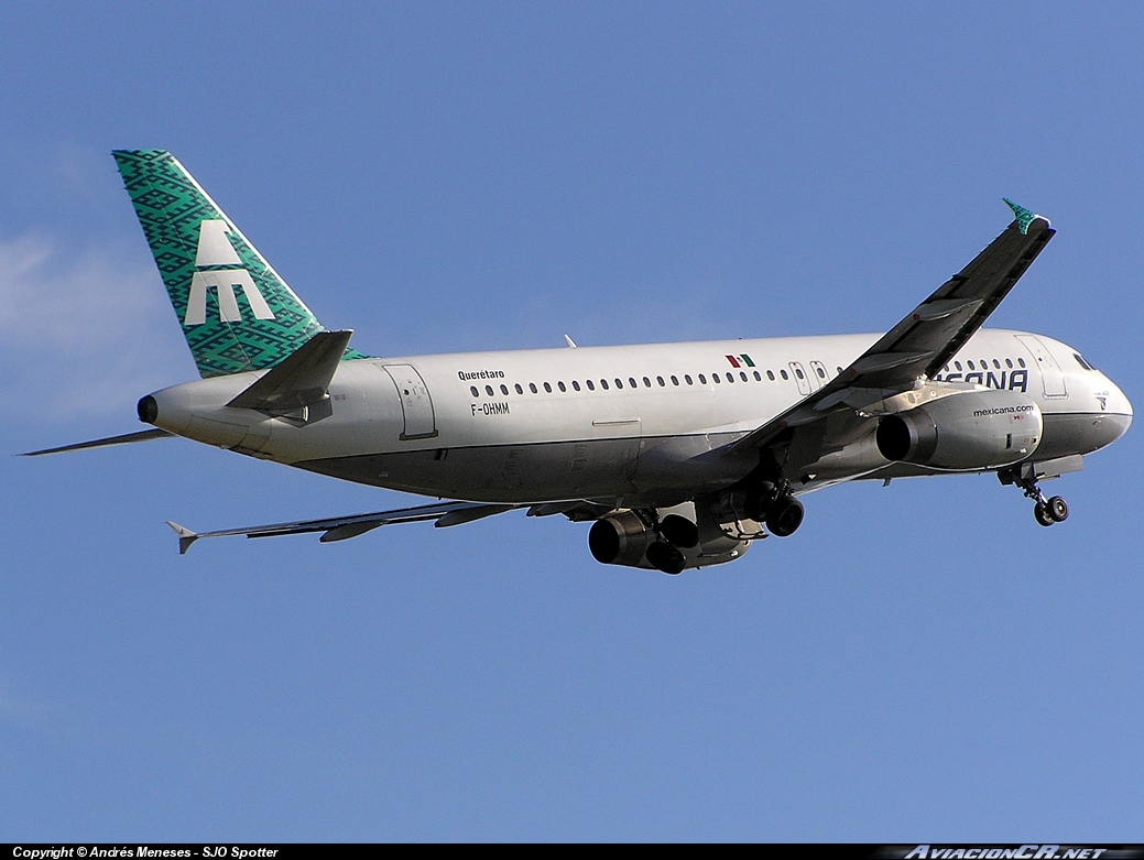 F-OHMM - Airbus A320-231 - Mexicana