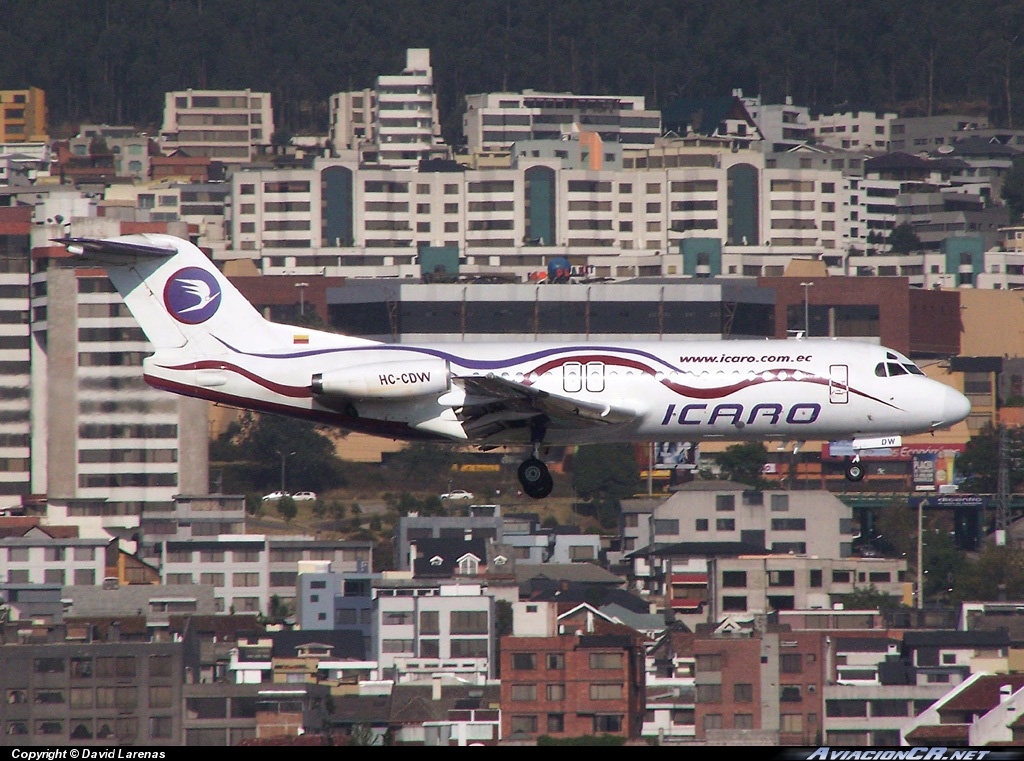 HC-CDW - Fokker F28-4000 Fellowship - Icaro