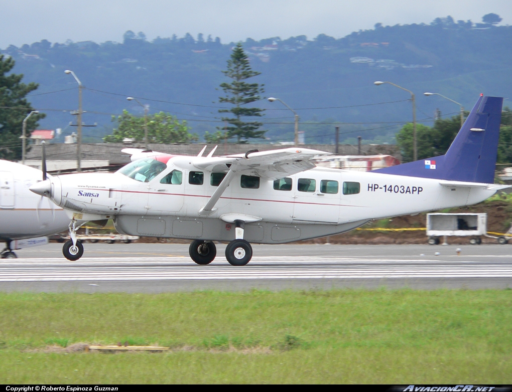 HP-1403APP - Cessna 208B Grand Caravan - SANSA - Servicios Aereos Nacionales S.A.