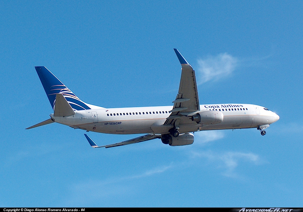 HP-1526CMP - Boeing 737-8V3 - Copa Airlines