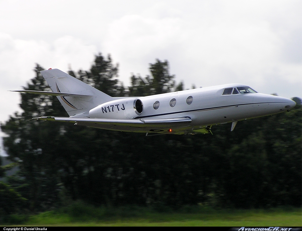 N17TJ - Dassault Falcon 10 - Teletica (Privado)