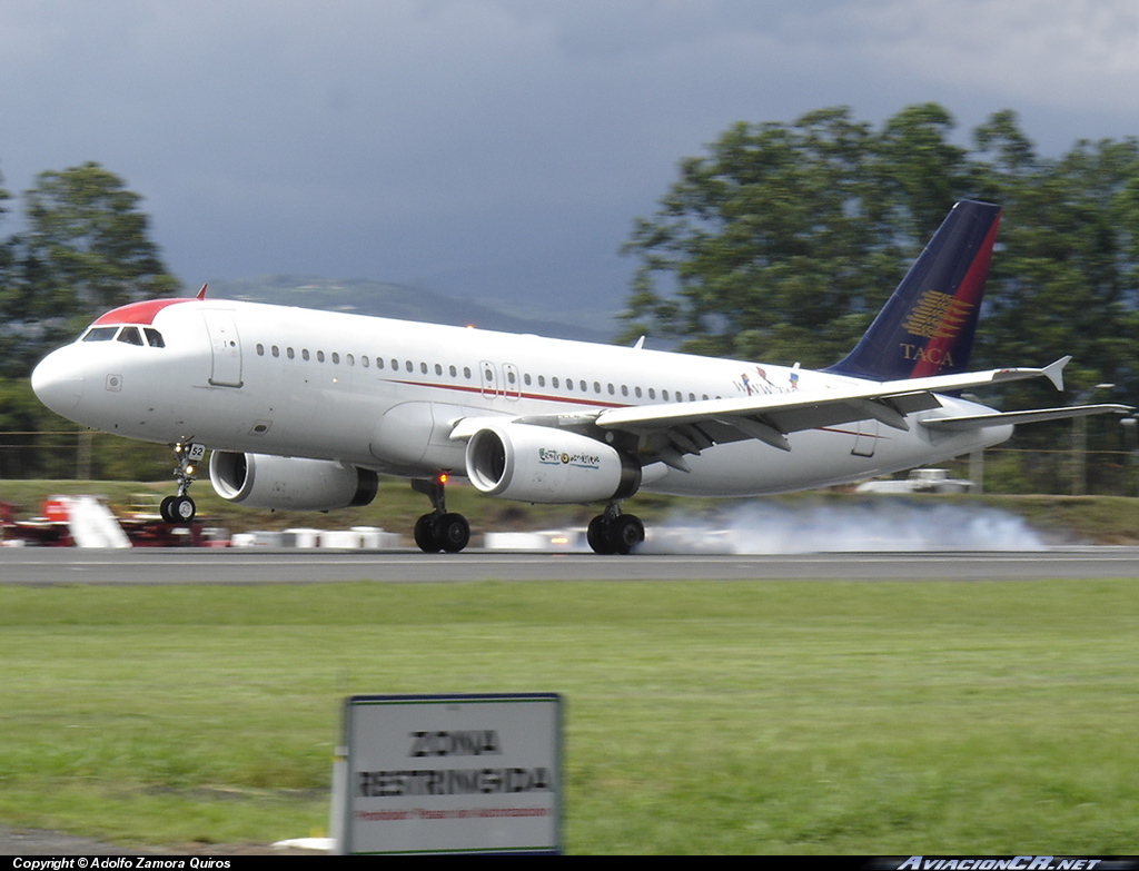 N452TA - Airbus A320-233 - TACA