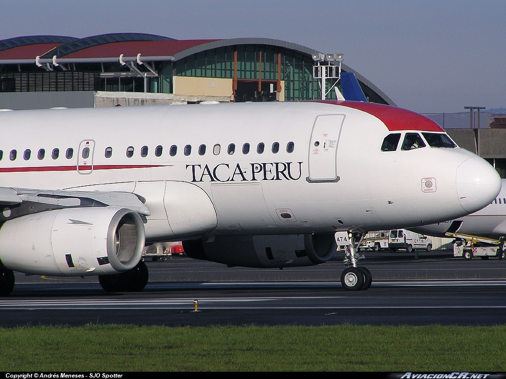 N474TA - Airbus A319-132 - TACA Perú
