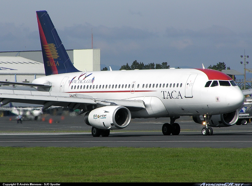 N475TA - Airbus A319-132 - TACA