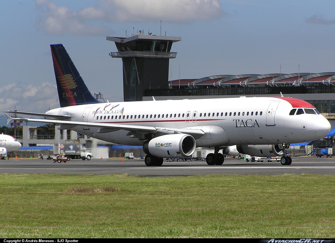 N481TA - Airbus A320-233 - TACA
