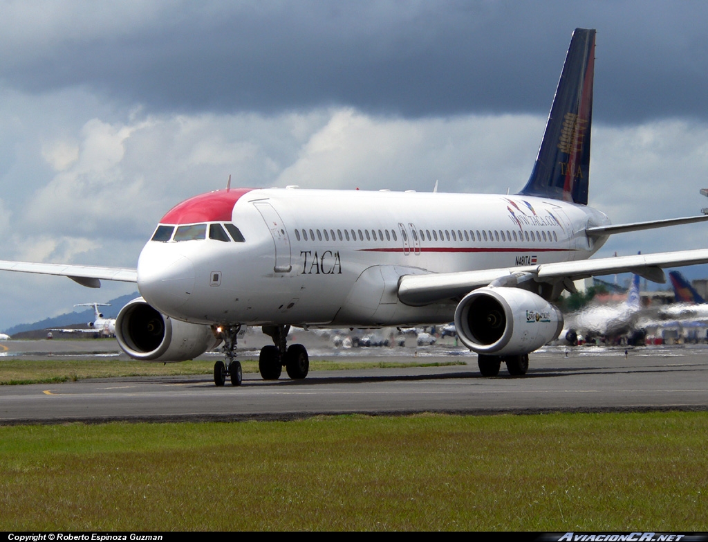 N481TA - Airbus A320-233 - TACA