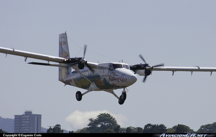TI-AYQ - De Havilland Canada DHC-6-300 Twin Otter - Nature Air