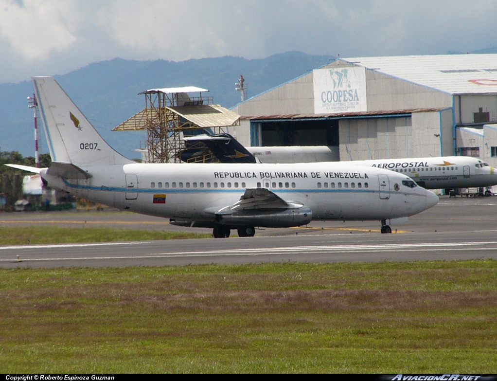 0207 - Boeing 737-2N1(Adv) - Fuerza Aérea Venezolana
