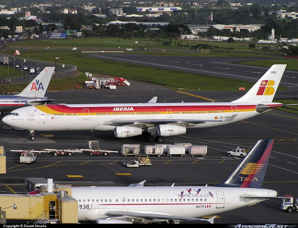 EC-HGU - Airbus A340-313X - Iberia