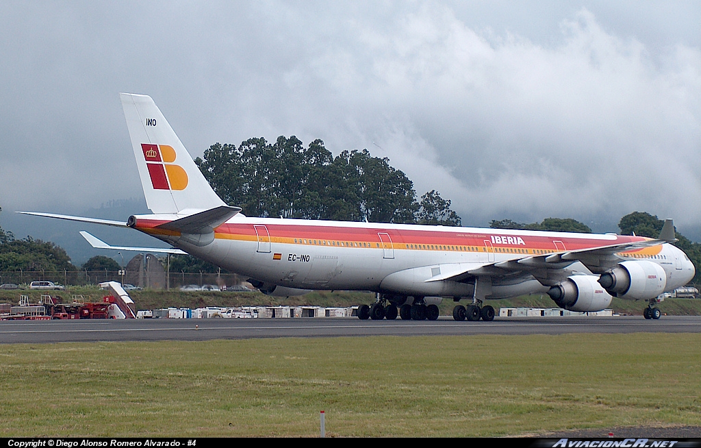 EC-INO - Airbus A340-642 - Iberia