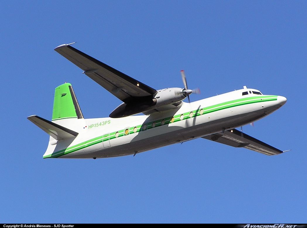 HP-1543PS - Fokker F-27-400 Friendship - Turismo Aéreo