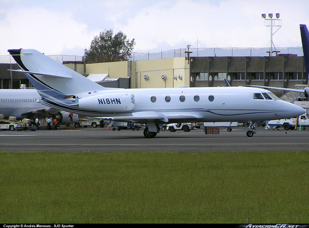 N18HN - Dassault Falcon 20F - Privado