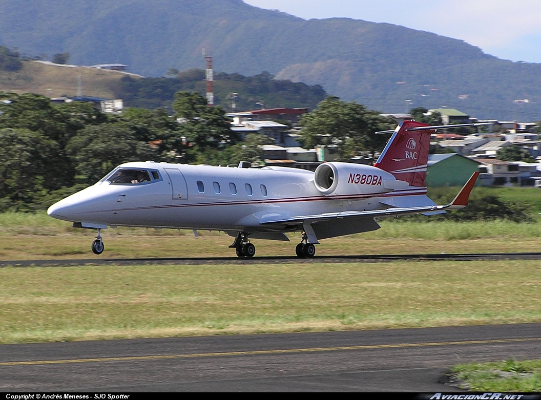 N380BA - Learjet 60 - Credomatic Air Services