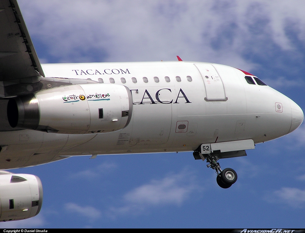 N452TA - Airbus A320-233 - TACA