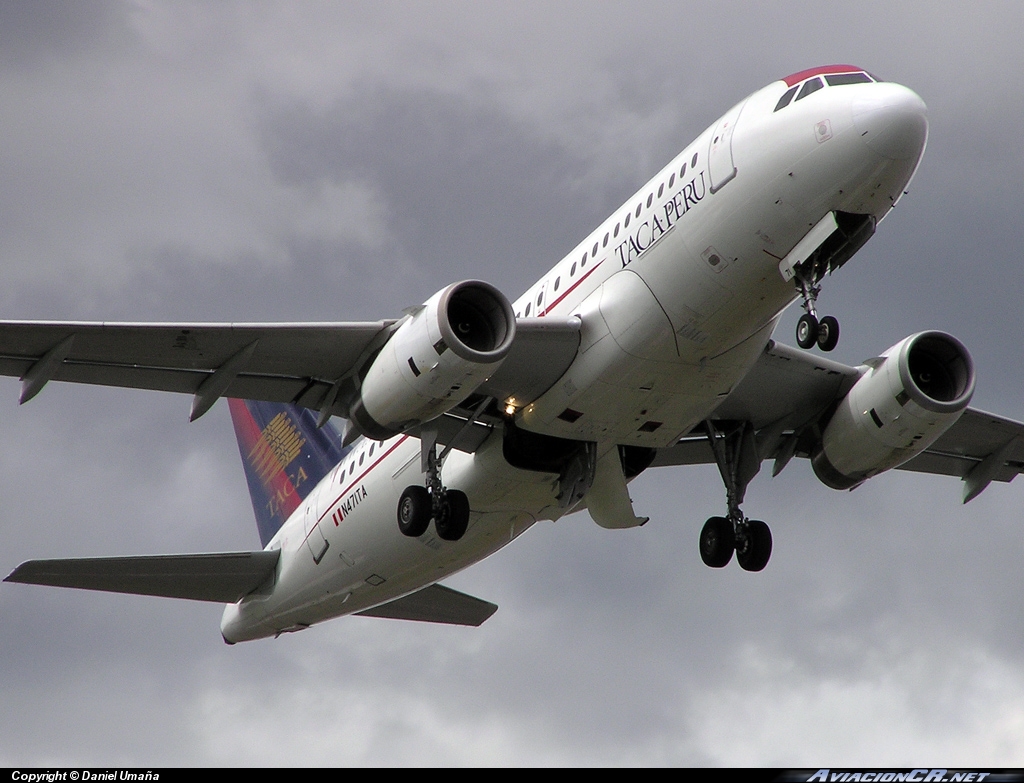 N471TA - Airbus A319-132 - TACA Perú
