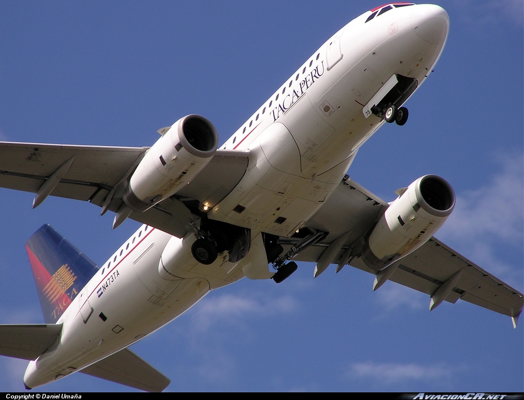 N473TA - Airbus A319-132 - TACA