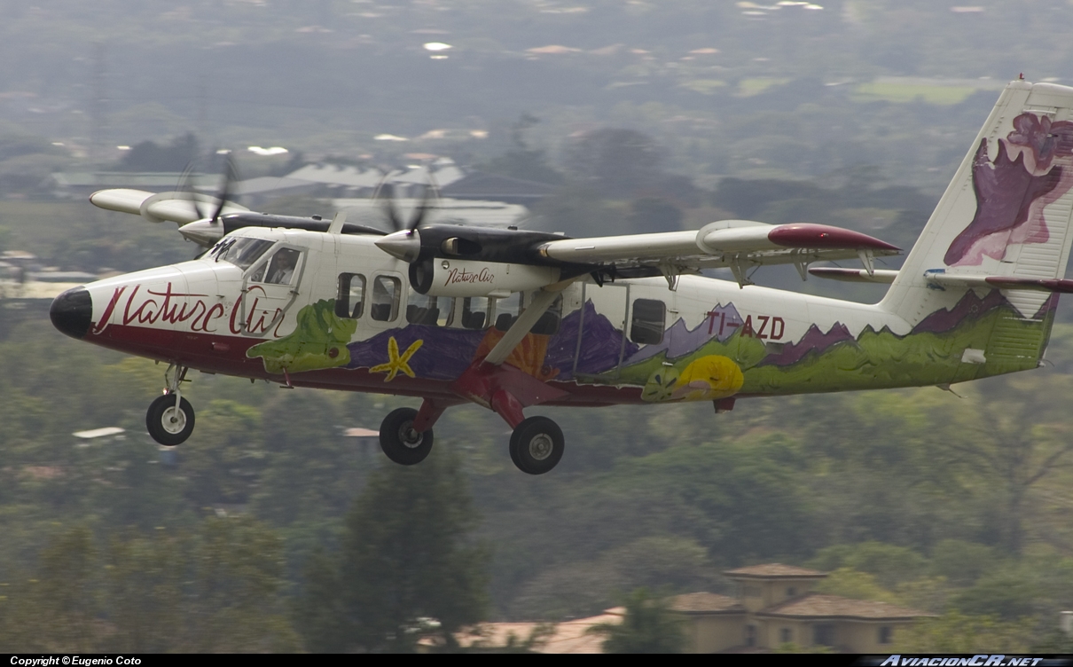 TI-AZD - De Havilland Canada DHC-6-300 Twin Otter - Nature Air