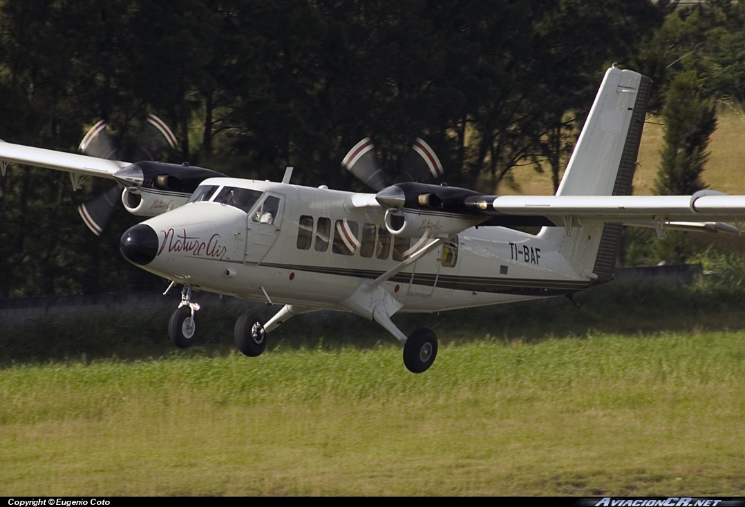 TI-BAF - De Havilland Canada DHC-6-300 Twin Otter/Vistaliner - Nature Air