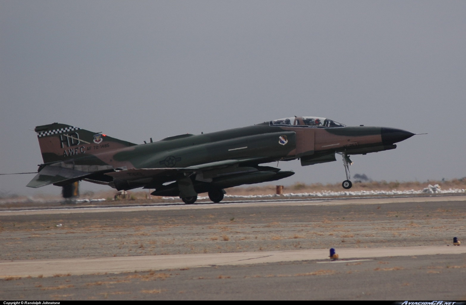 AF-72-1485 - McDonnell Douglas QF-4E Phantom II - USAF - United States Air Force - Fuerza Aerea de EE.UU