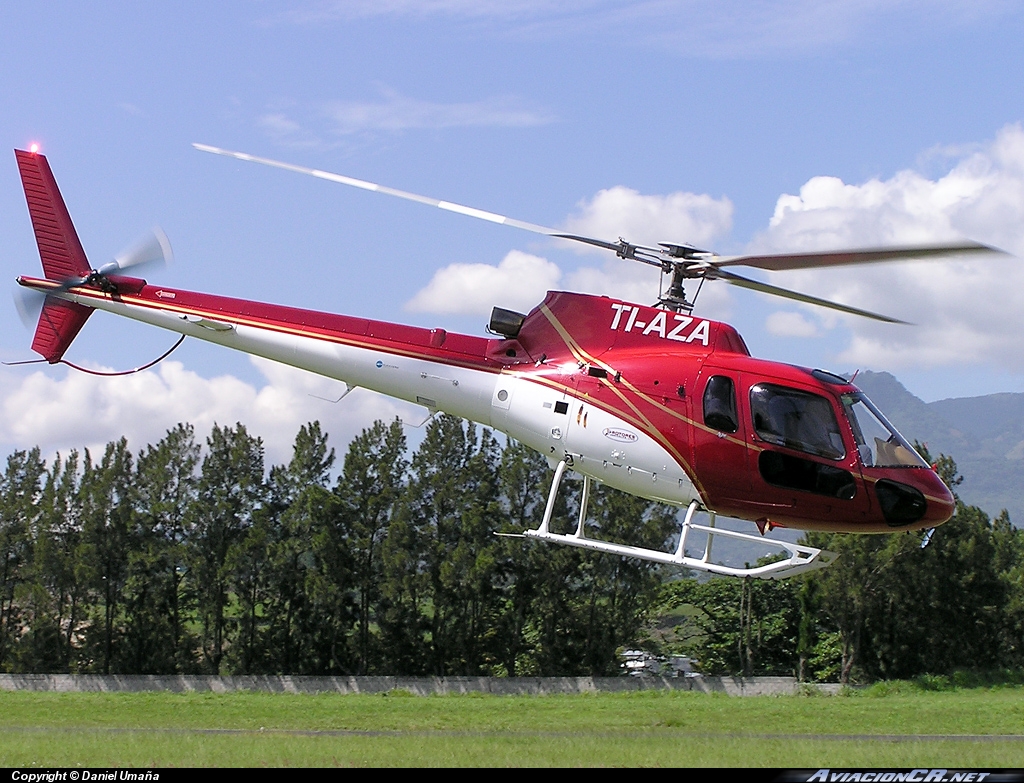 TI-AZA - Eurocopter AS 350BA Ecureuil - Privado