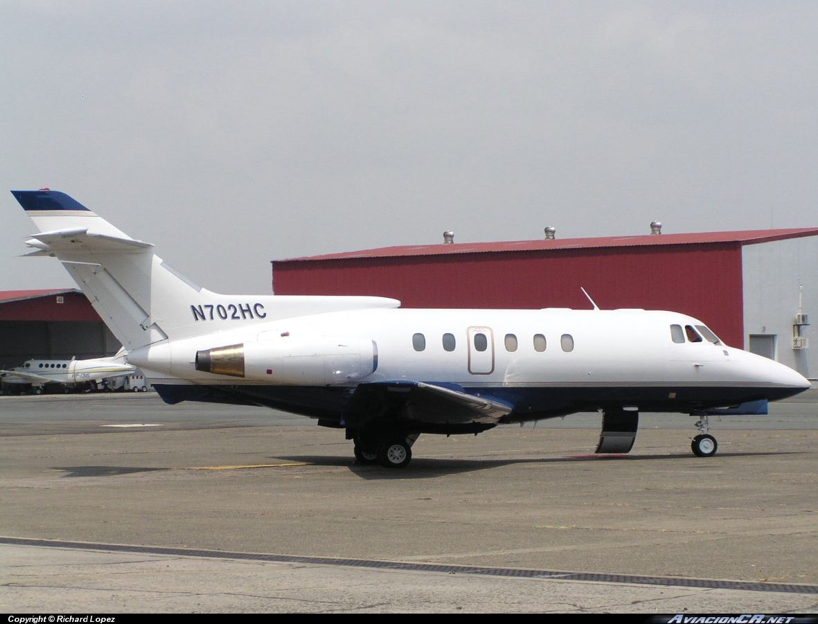 N702HC - Hawker Sidelley HS 125-700A - Privado