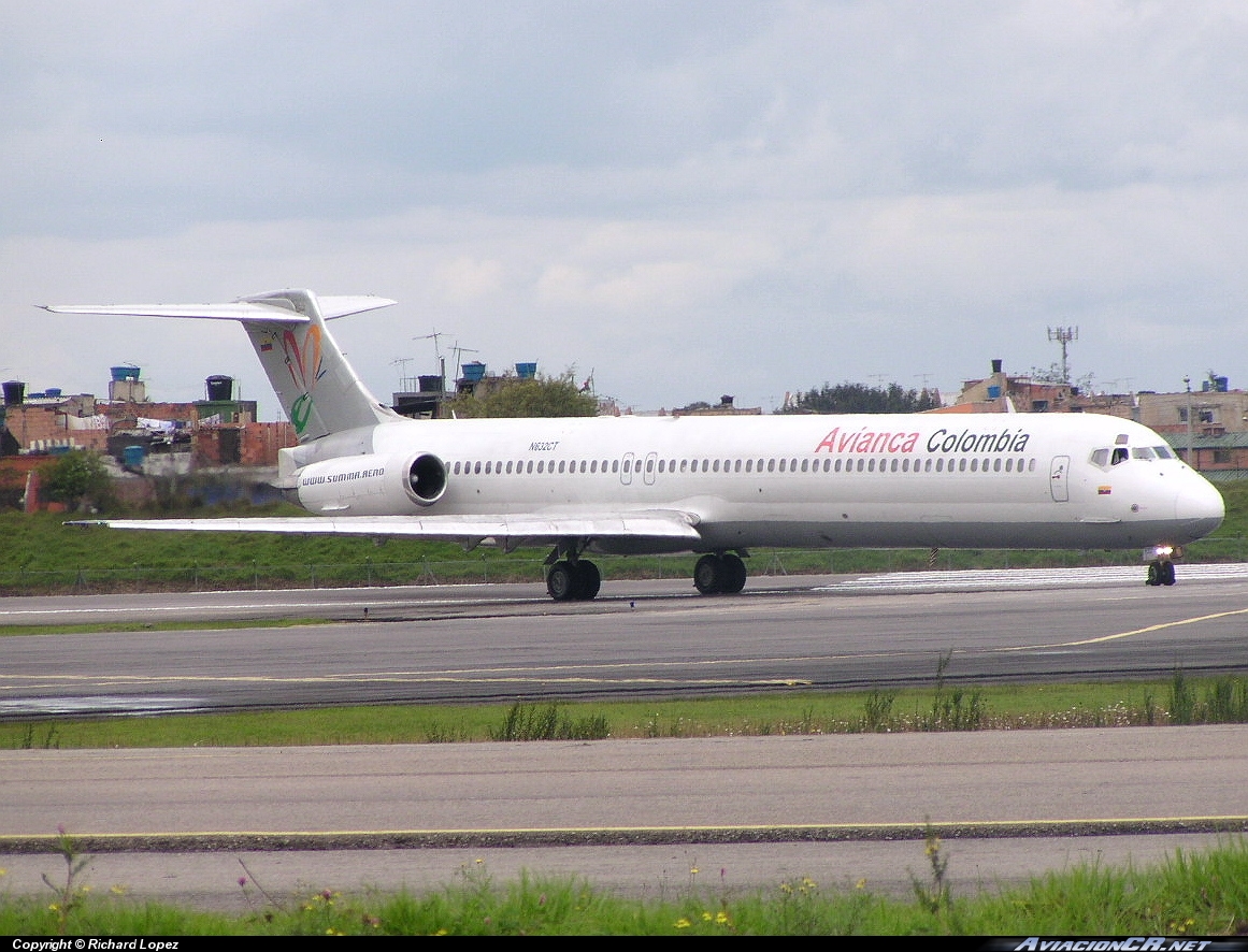 N632CT - McDonnell Douglas MD-83 - Avianca Colombia