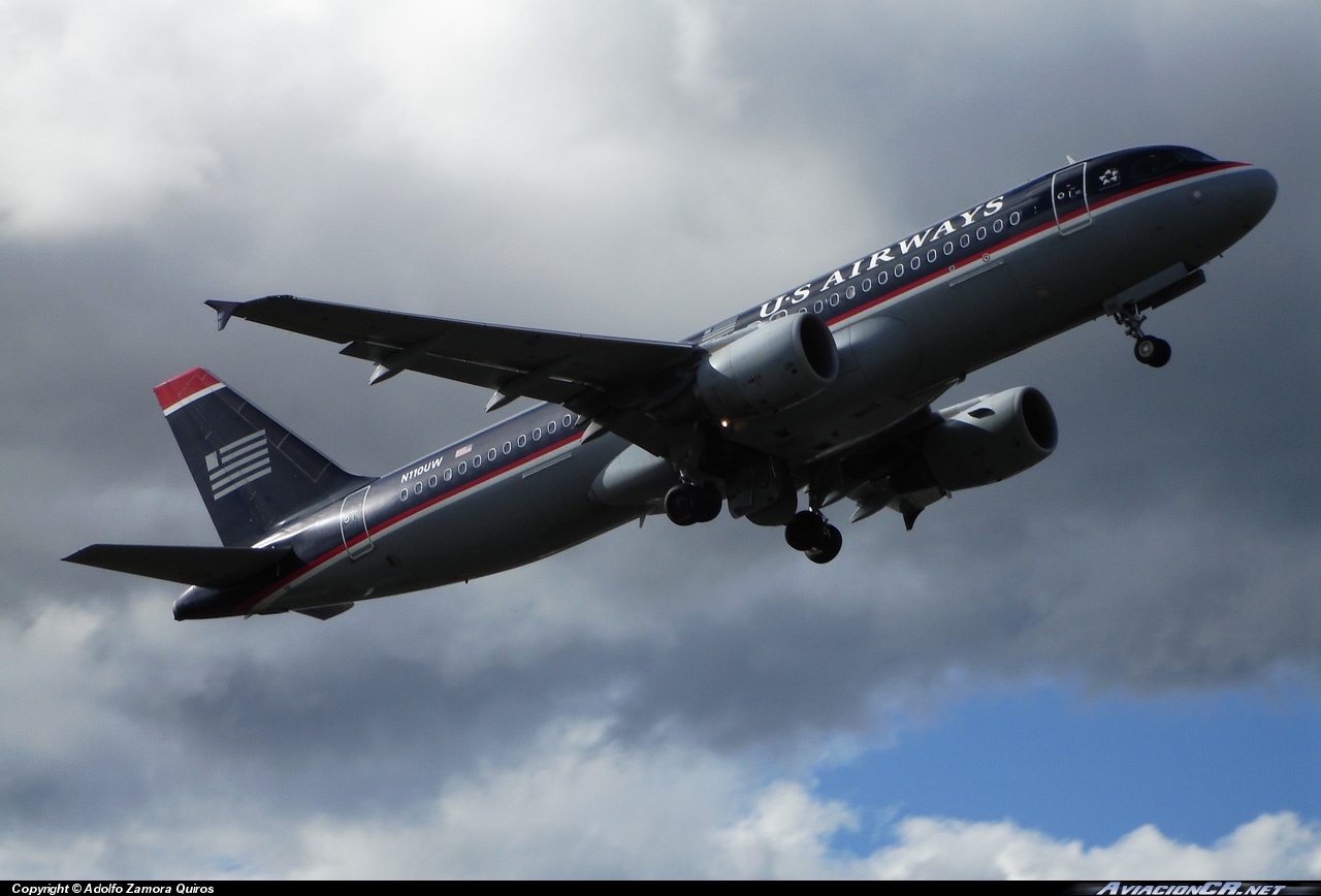 N110UW - Airbus A320-214 - US Airways