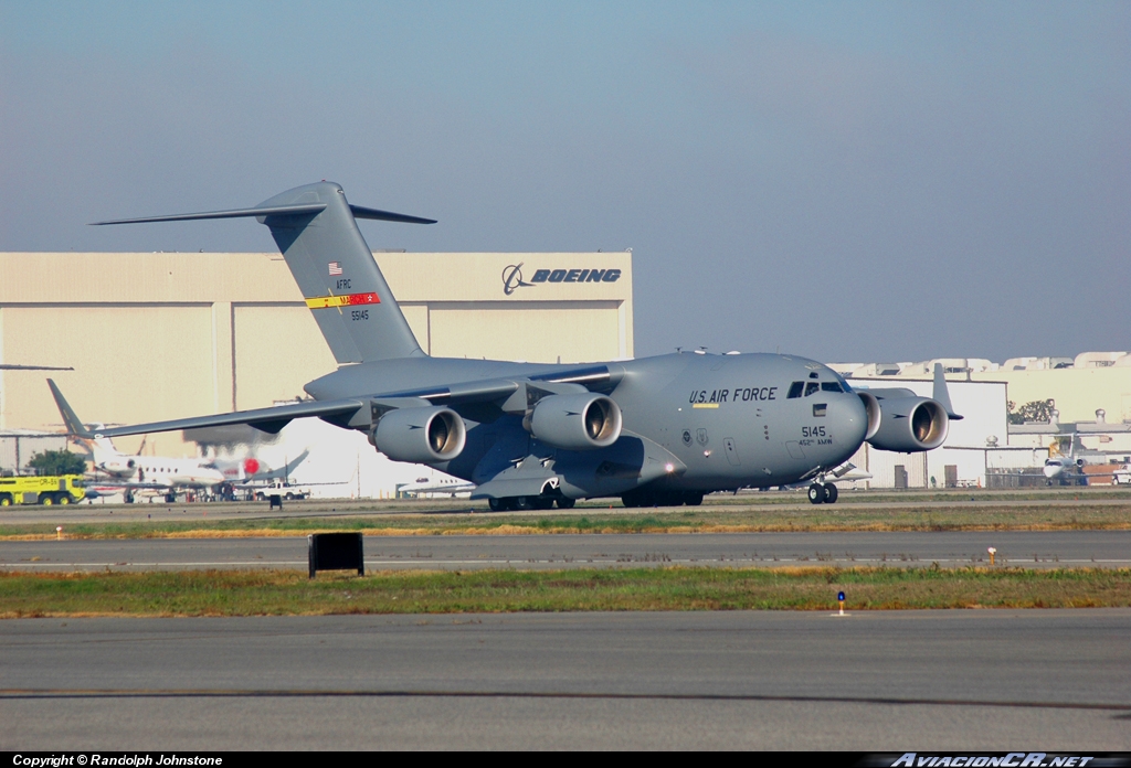 55-0145 - Boeing C-17 Globemaster III - USAF - United States Air Force - Fuerza Aerea de EE.UU