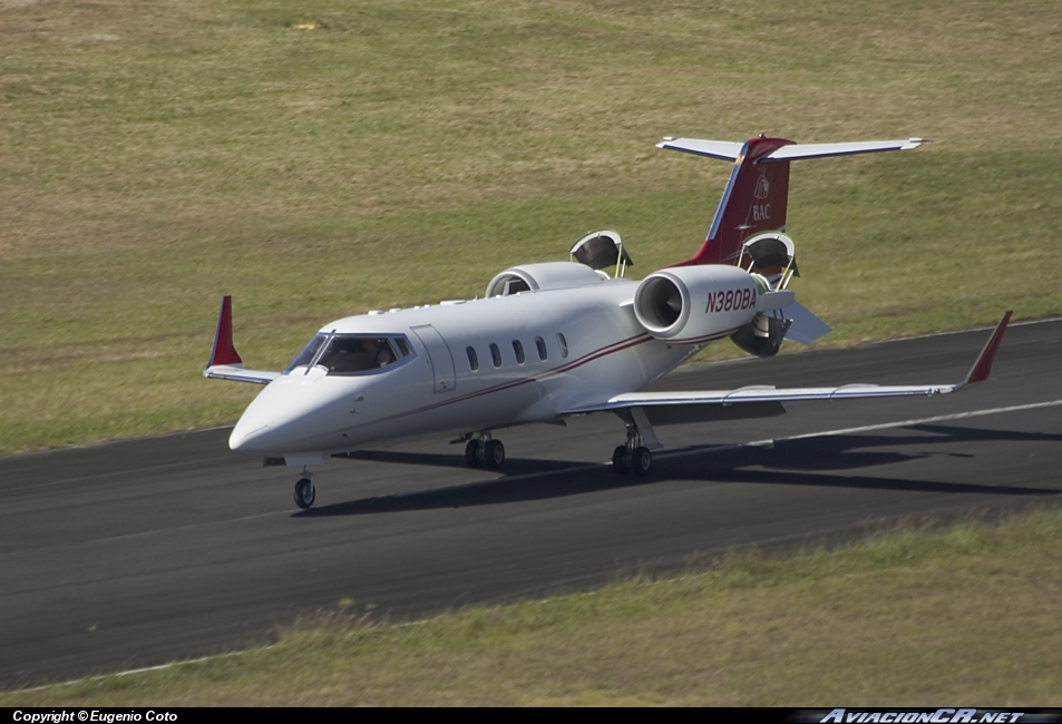 N380BA - Learjet 60 - Credomatic Air Services