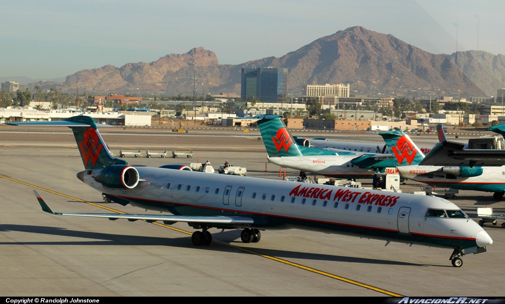 N907FJ - Bombardier CL600-2D24 - America West Express