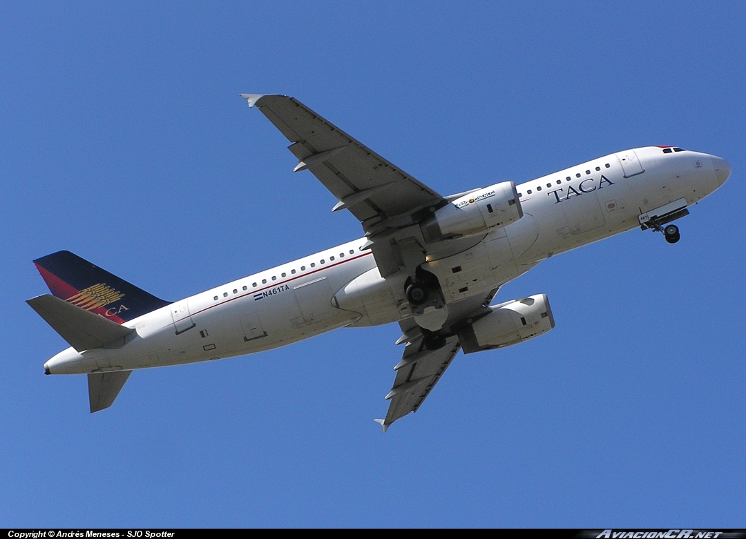 N461TA - Airbus A320-233 - TACA