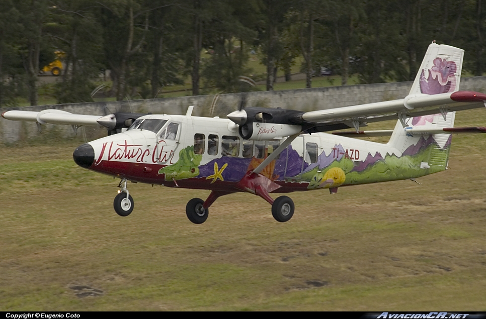 TI-AZD - De Havilland Canada DHC-6-300 Twin Otter - Nature Air