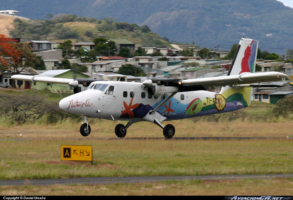 TI-AZV - De Havilland Canada DHC-6-300 Twin Otter - Nature Air