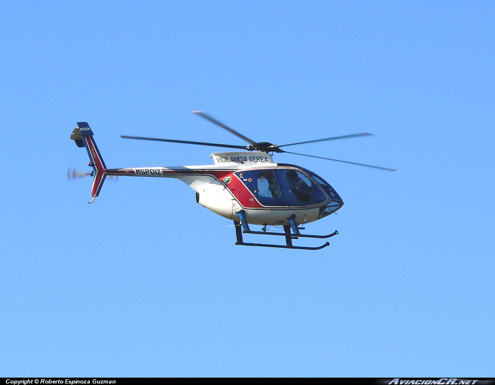 MSP012 - McDonell Douglas MD500 - Ministerio de Seguridad Pública - Costa Rica