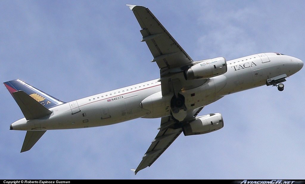 N463TA - Airbus A320-233 - TACA