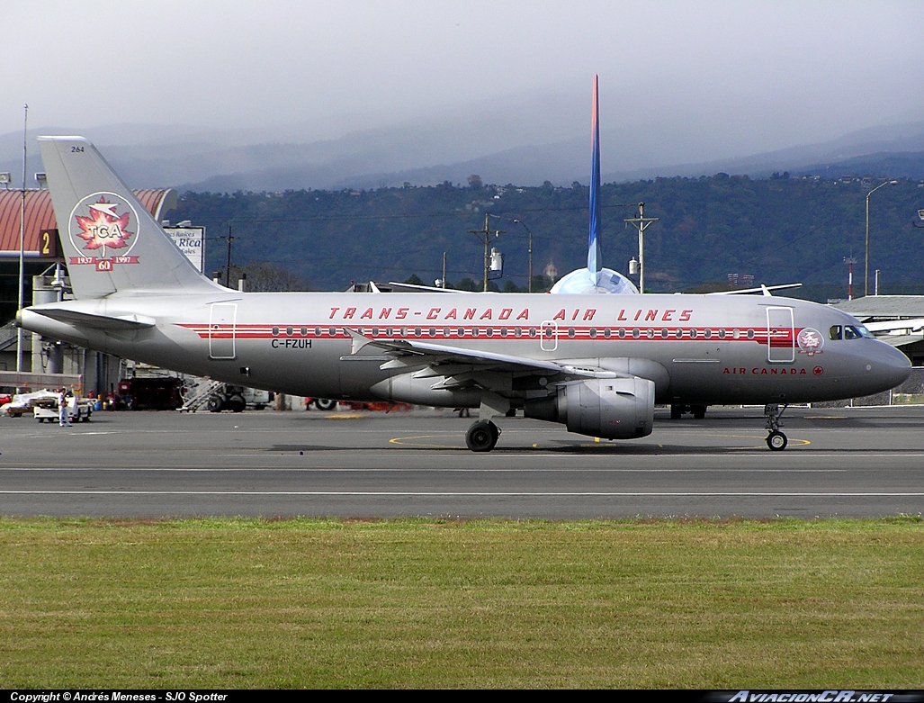 C-FZUH - Airbus A319-114 - Air Canada