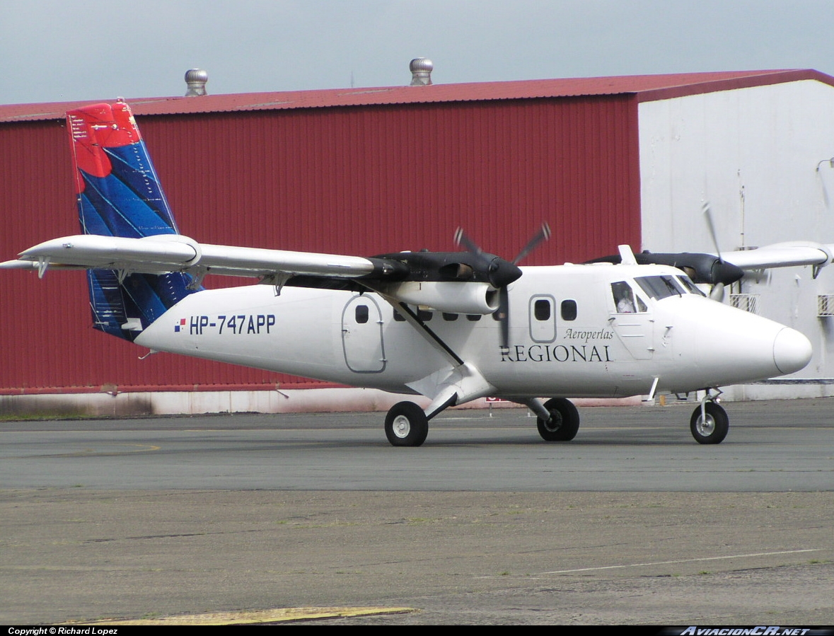HP-747APP - de Havilland DHC-6 Twin Otter - Aeroperlas