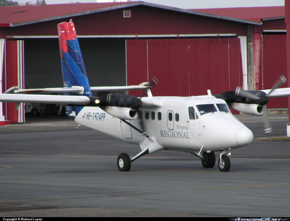 HP-747APP - de Havilland DHC-6 Twin Otter - Aeroperlas