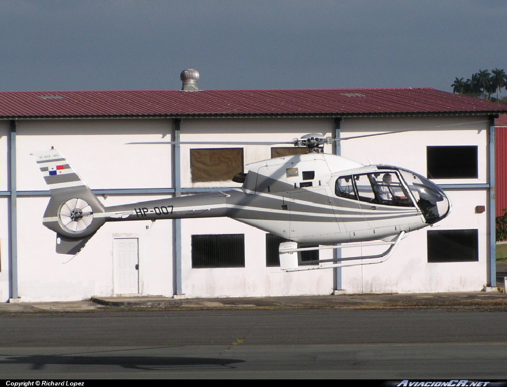 HP-007 - Eurocopter EC-120 Colibri - Privado (Helipan Corp.)