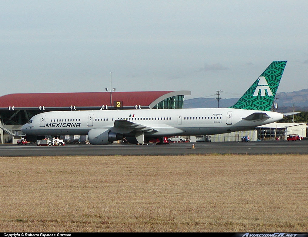 N763MX - Boeing 757-2Q8 - Mexicana