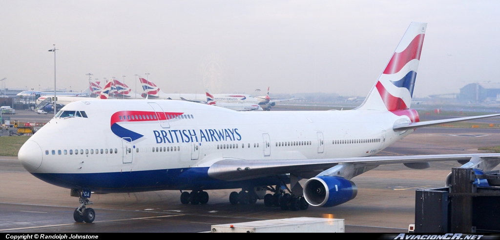 G-BYGA - Boeing 747-436 - British Airways