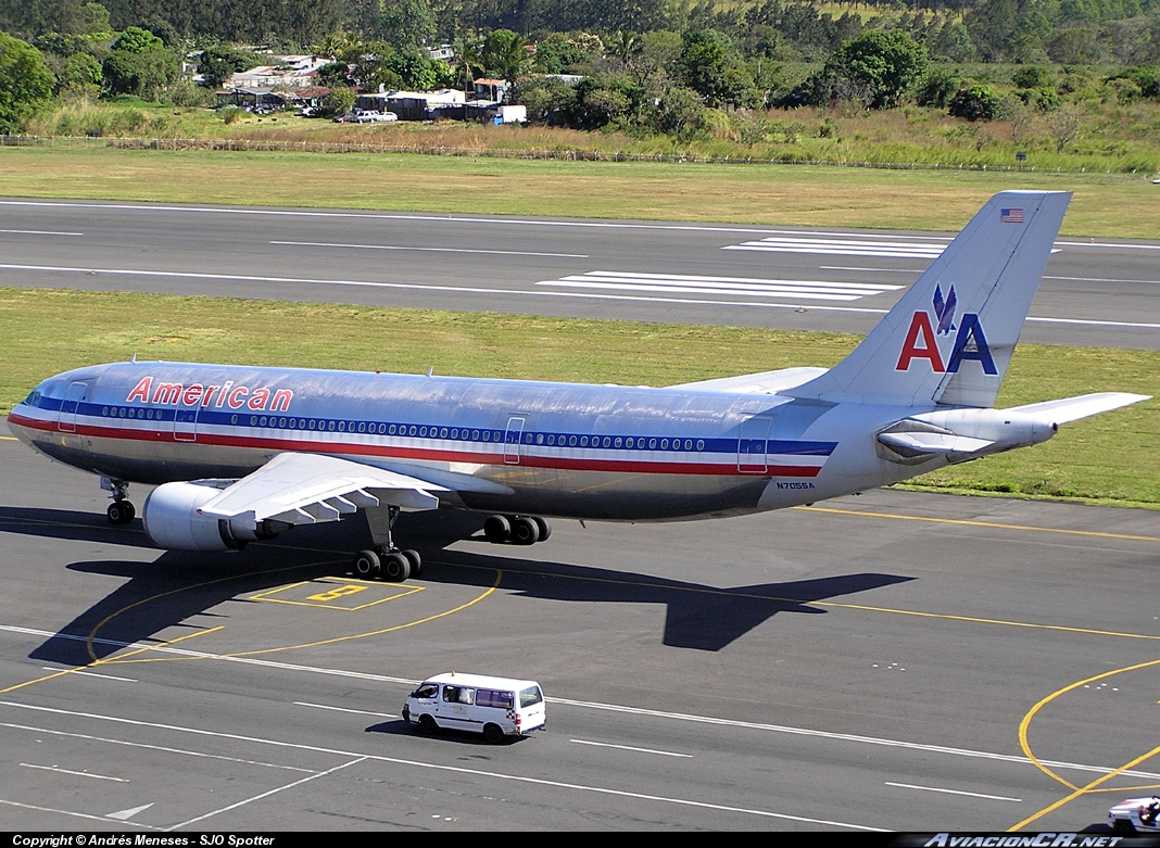 N7055A - Airbus A300B4-605R - American Airlines