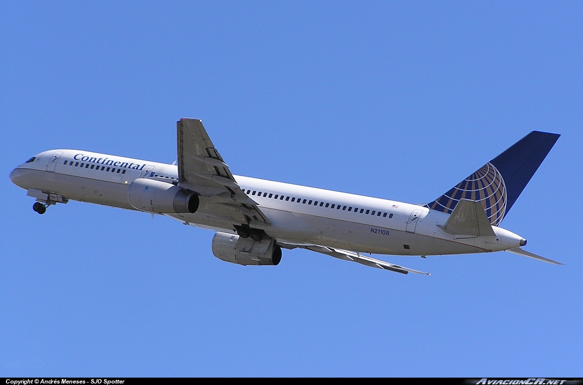 N21108 - Boeing 757-224 - Continental Airlines