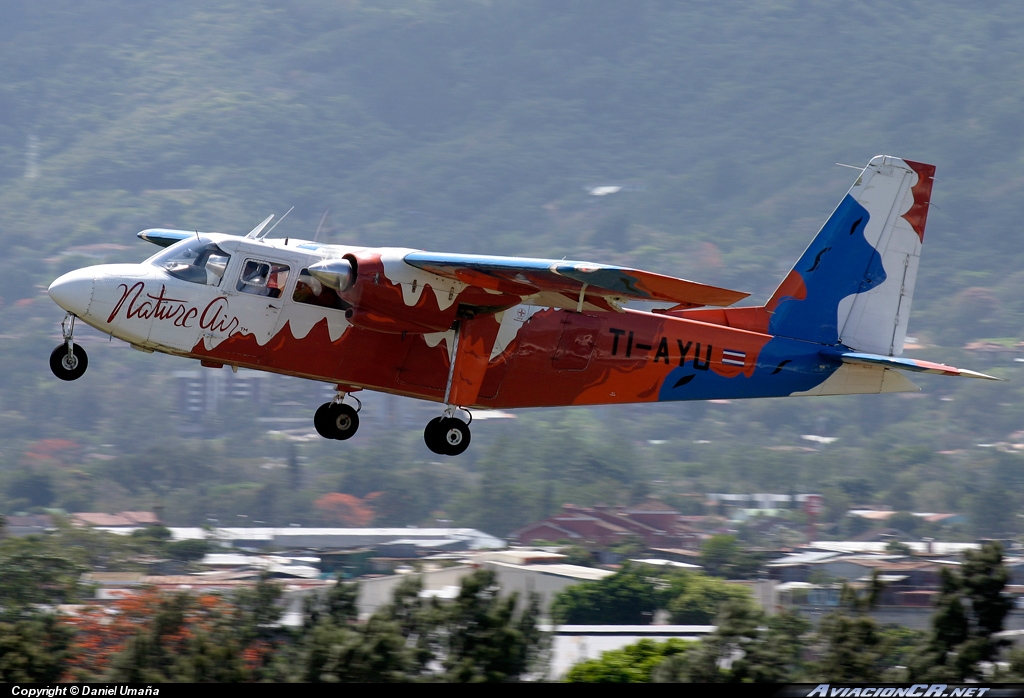 TI-AYU - Britten Norman BN-2A6 Islander - Nature Air