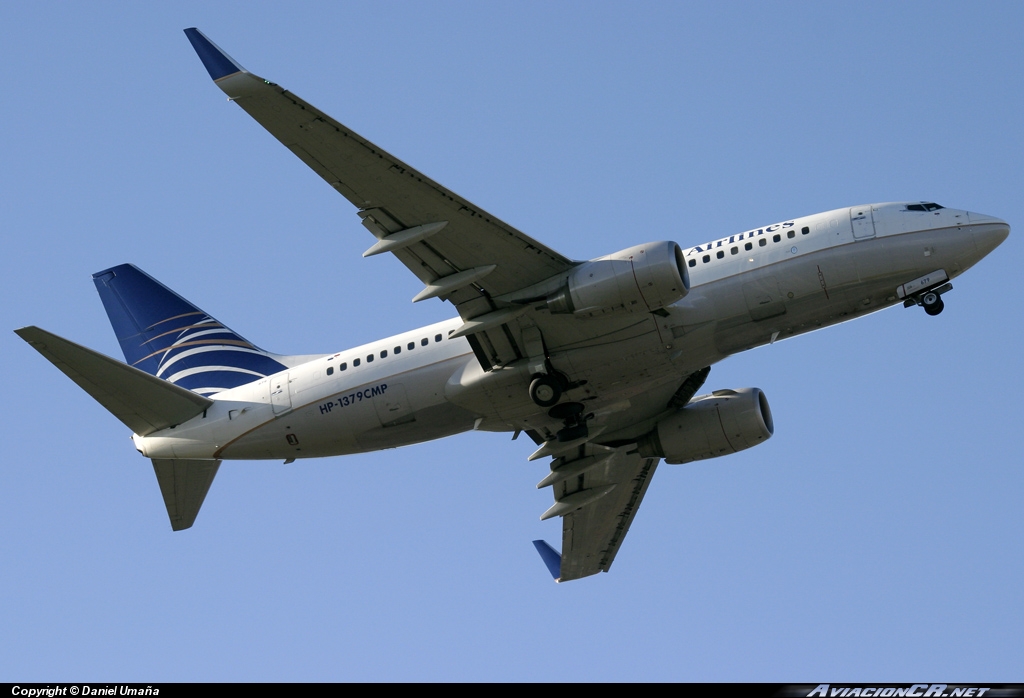 HP-1379CMP - Boeing 737-7V3 - Copa Airlines