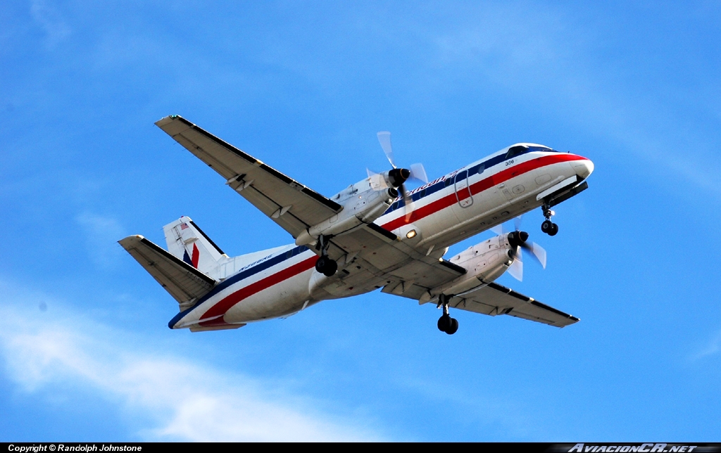 N386AE - Saab 340 - American Eagle